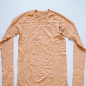 Lululemon Swiftly Tech Long Sleeve - Orange
